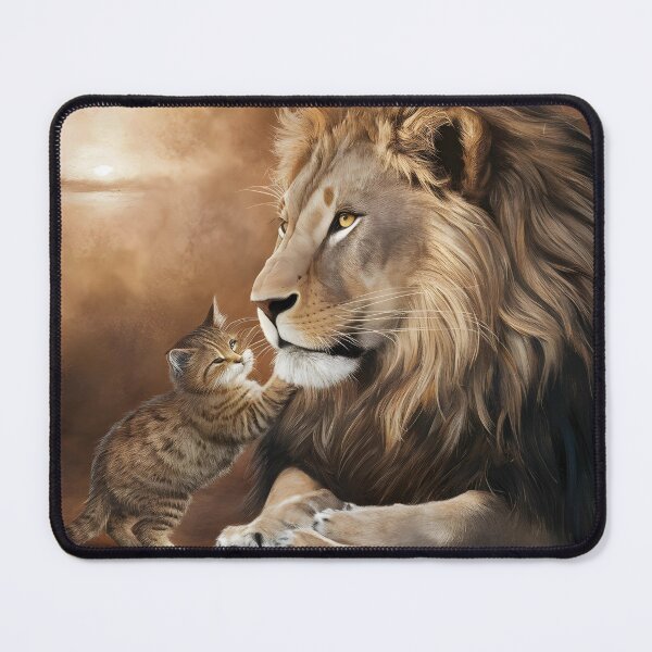 Item preview, Lion and the Kitty: A Tale of Unlikely Friendship designed and sold by JustCrafted.