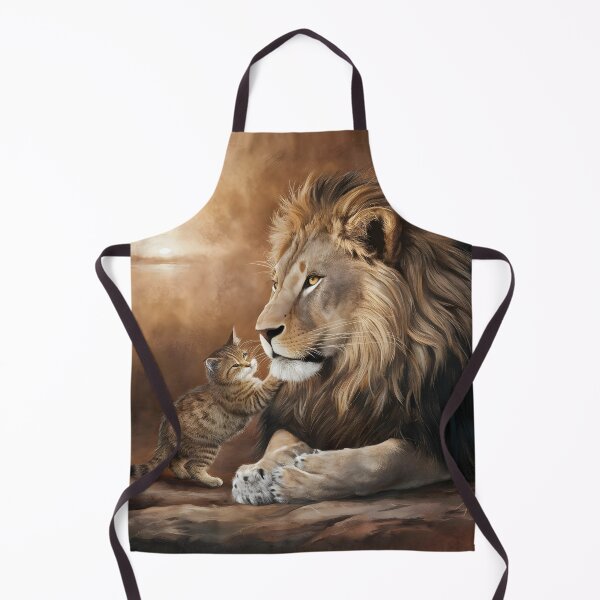Item preview, Lion and the Kitty: A Tale of Unlikely Friendship designed and sold by JustCrafted.