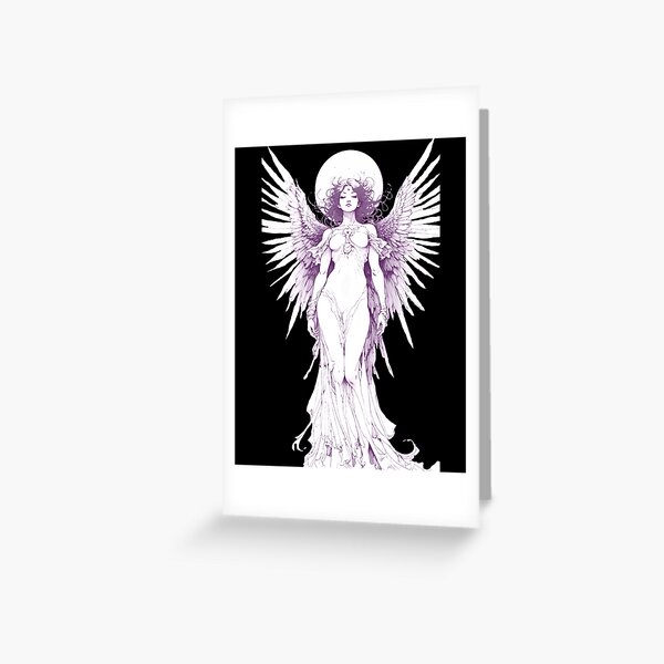 Item preview, Tall angel in White designed and sold by Flowersonstuff.