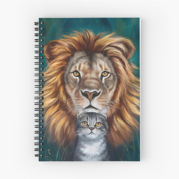 Item preview, Lion and the Kitty: A Tale of Unlikely Friendship designed and sold by JustCrafted.