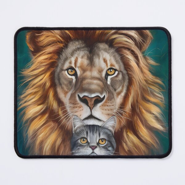 Item preview, Lion and the Kitty: A Tale of Unlikely Friendship designed and sold by JustCrafted.