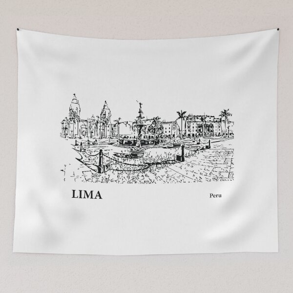 Item preview, Lima Peru designed and sold by Lakeric Cityscapes.