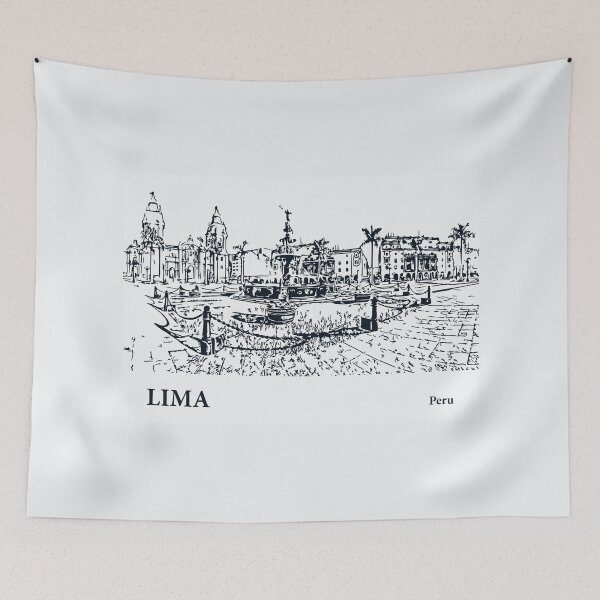 Item preview, Lima Peru designed and sold by Lakeric Cityscapes.