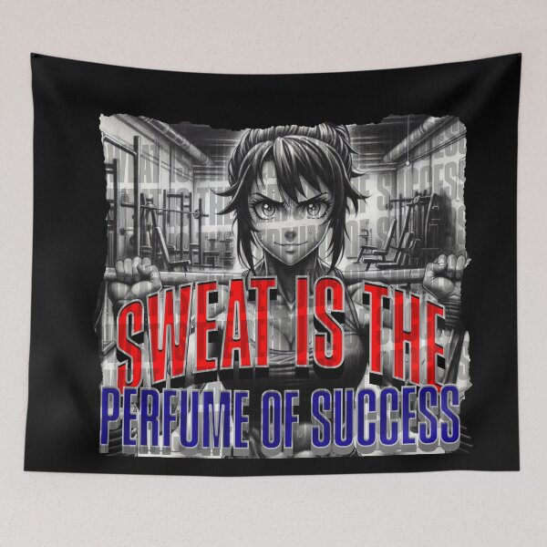 Item preview, Sweat is the perfume of success designed and sold by Animetal-Shop.