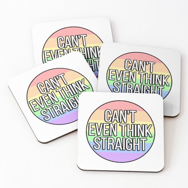 Aperçu de l'œuvre Can't Even Think Straight créée et vendue par FunnyGayGuy.