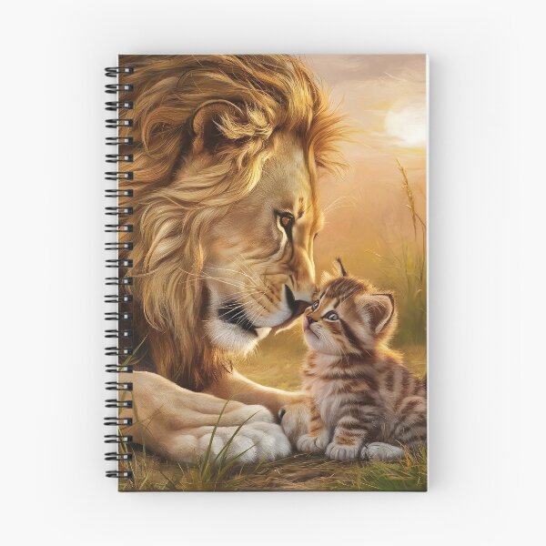 Item preview, Lion and the Kitty: A Tale of Unlikely Friendship designed and sold by JustCrafted.