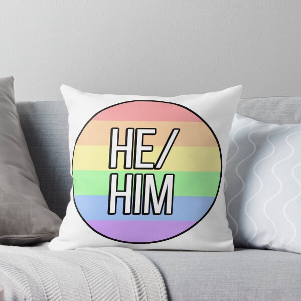 Item preview, He/Him Pronouns designed and sold by FunnyGayGuy.