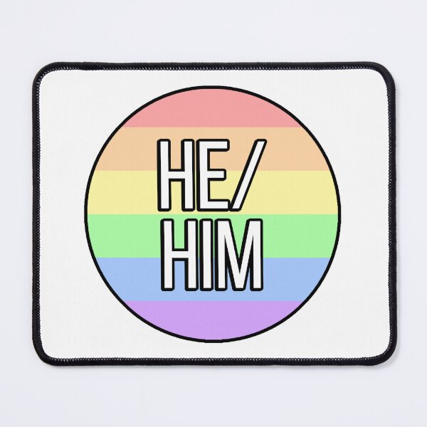 Item preview, He/Him Pronouns designed and sold by FunnyGayGuy.