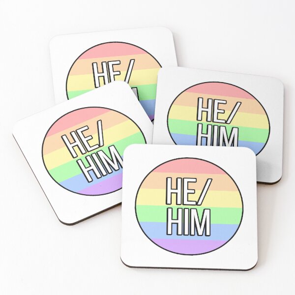 Item preview, He/Him Pronouns designed and sold by FunnyGayGuy.