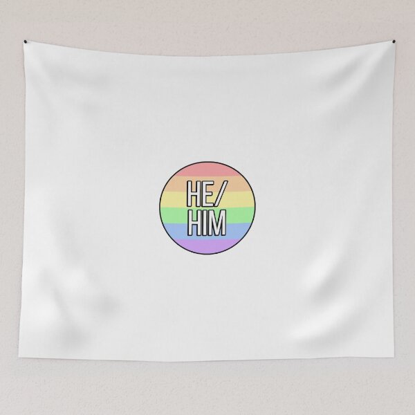 Item preview, He/Him Pronouns designed and sold by FunnyGayGuy.