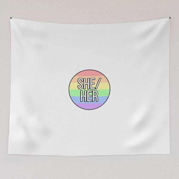Item preview, She/Her Pronouns designed and sold by FunnyGayGuy.