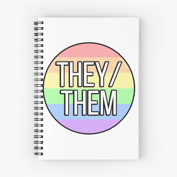 Item preview, They/Them Pronouns designed and sold by FunnyGayGuy.