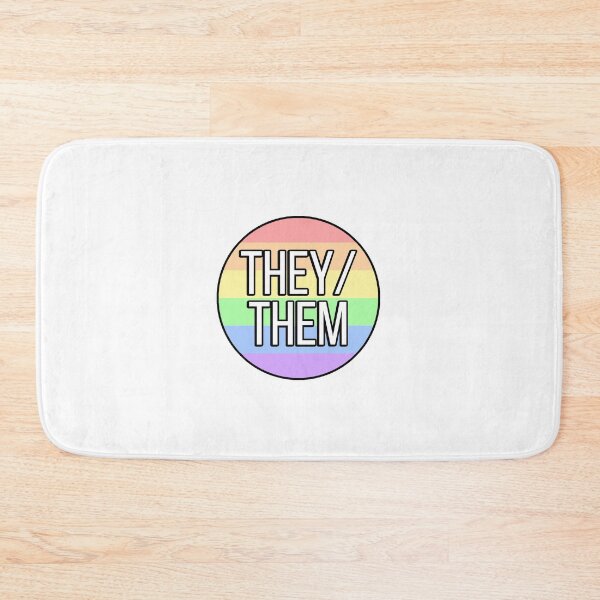 Item preview, They/Them Pronouns designed and sold by FunnyGayGuy.