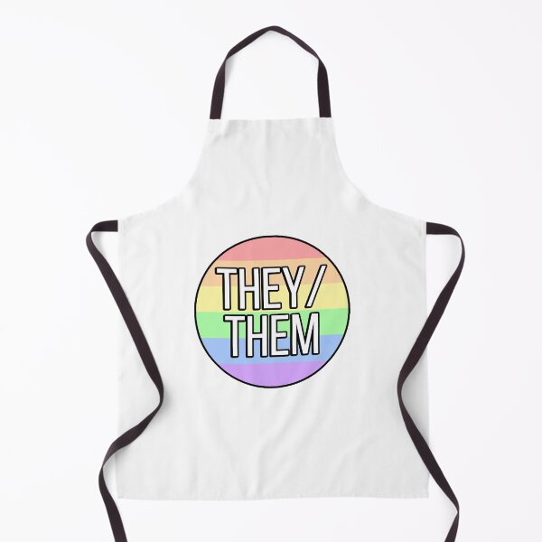 Item preview, They/Them Pronouns designed and sold by FunnyGayGuy.