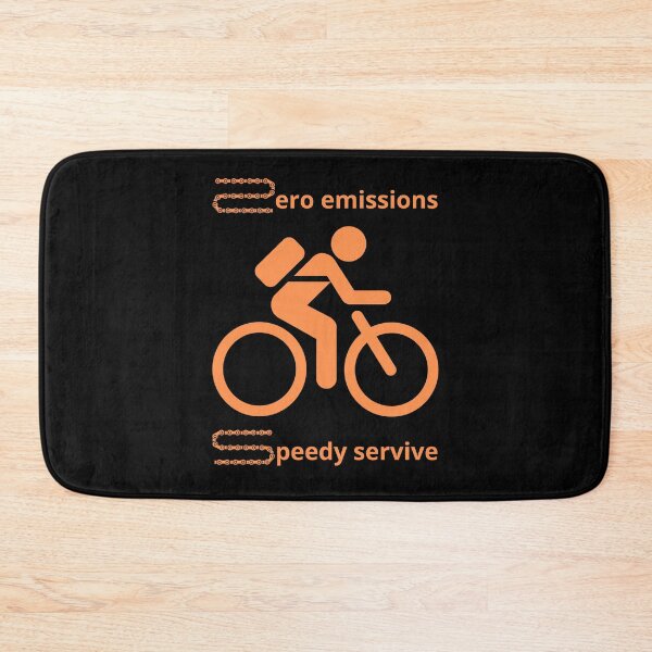 Item preview, Bike messenger - zero emissions, speedy delivery designed and sold by alczar.
