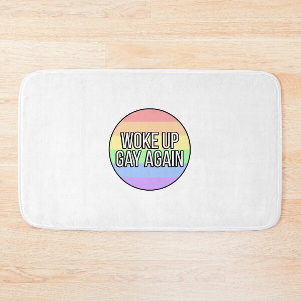 Item preview, Woke Up Gay Again designed and sold by FunnyGayGuy.