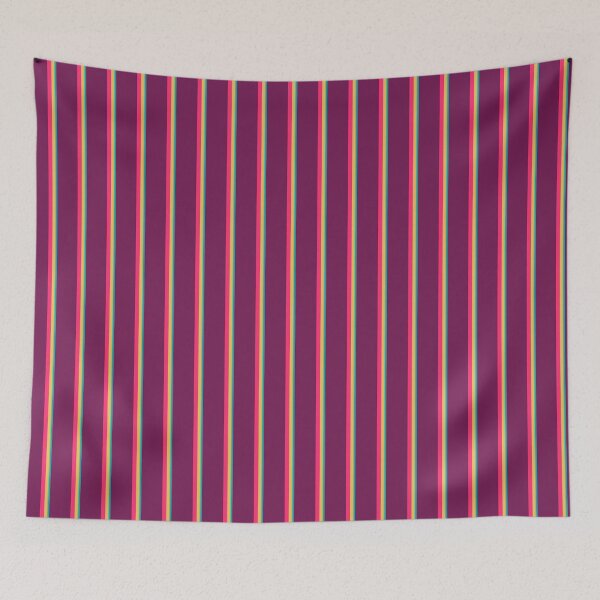 Item preview, Vibrant Geometric Designs - Colorful Stripes Pattern designed and sold by Looming Lines.