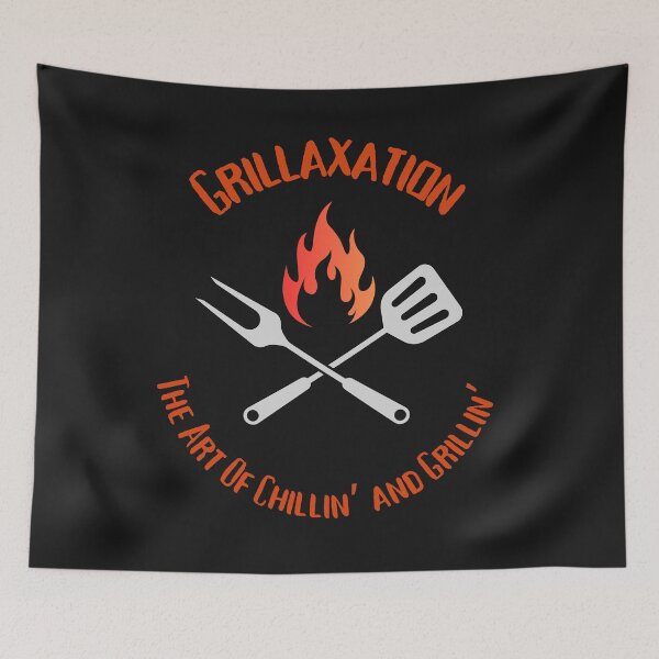 Item preview, Grillaxation: The Art of Chillin' and Grillin' designed and sold by AlienOccupation.