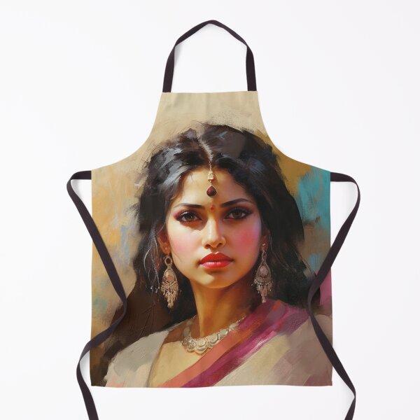 Item preview, Indian Contemporary Figurative Painting Thick paint, impasto digital oil painting designed and sold by VarnaChitra.