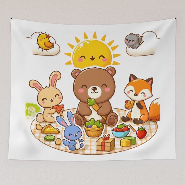 Item preview, Picnic Pals: Forest Frolics! designed and sold by AI-Only Creations.