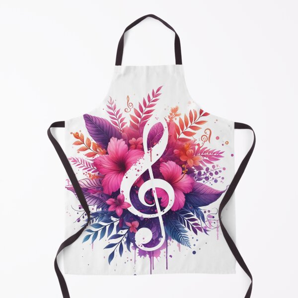 Item preview, Flower musical notes designed and sold by Tw1nsAIArt.