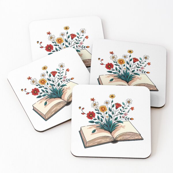 Artikelvorschau, Frühlingsblumen Blumenbuchliebhaber-Design entworfen und verkauft von SideKickCreates.