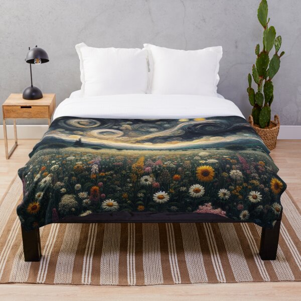 Item preview, Wildflowers at Night designed and sold by HarmonyandSage.