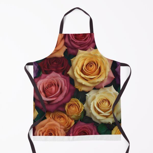 Item preview, Vibrant Rose Bloom Extravaganza - Exquisite Floral Pattern for Fashion and Home Decor designed and sold by PillowTalkyZone.