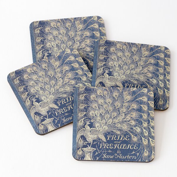 Item preview, Pride And Prejudice Peacock Edition Book Cover designed and sold by JoolyA.