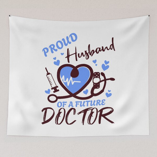 Item preview, Proud Husband Of A Future Doctor Medical Student Graduate designed and sold by Stick-Artistry.