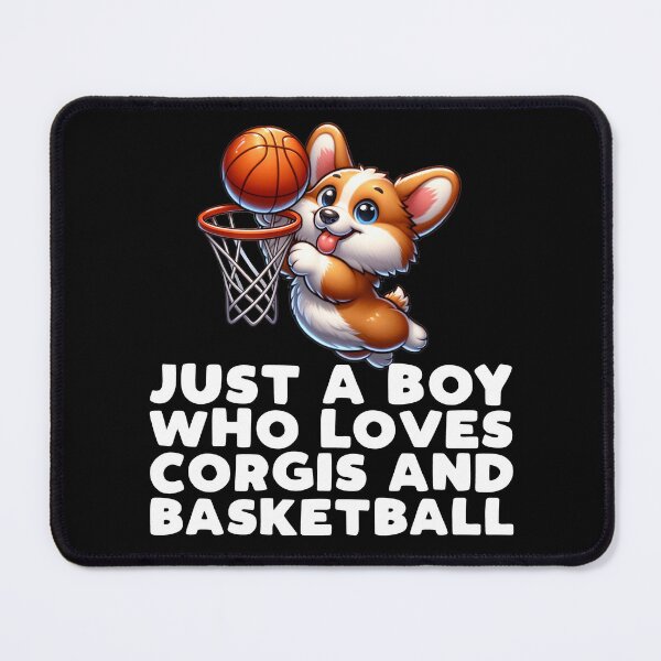 Item preview, just a boy who loves corgis and basketball. Basketball And Corgi Lover designed and sold by ahmed2751989.