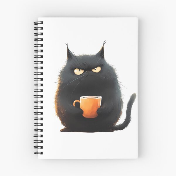 Item preview, Black Coffee, Black Cat designed and sold by ImageEmporium.