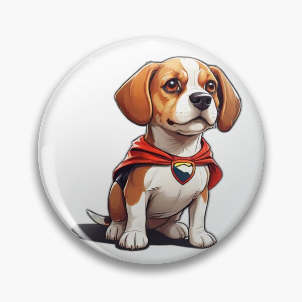 Item preview, Cute Beagle Hero designed and sold by NeatThingLover.