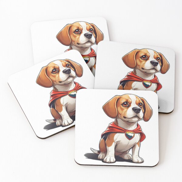 Item preview, Cute Beagle Hero designed and sold by NeatThingLover.