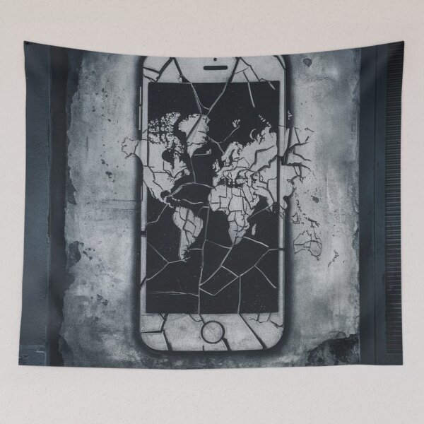 Item preview, Phone Stencil Graffiti designed and sold by Bomax121.