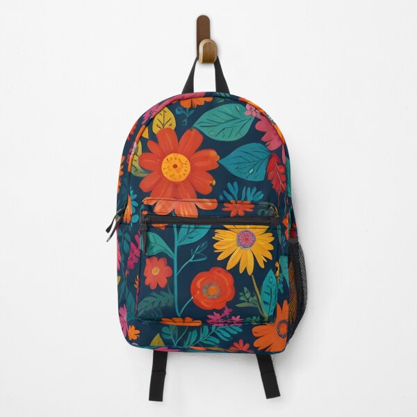 Item preview, Enchanted Garden Delight - Lush Floral Pattern with Vibrant Blooms and Foliage designed and sold by PillowTalkyZone.