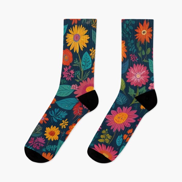 Item preview, Enchanted Garden Delight - Lush Floral Pattern with Vibrant Blooms and Foliage designed and sold by PillowTalkyZone.