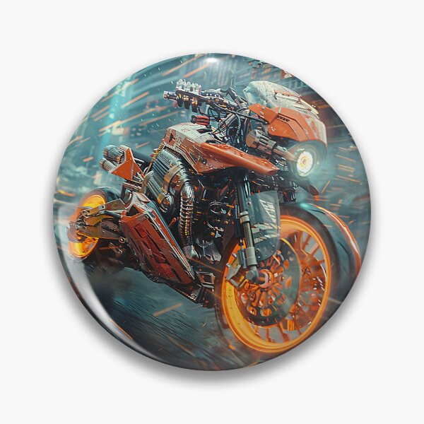 Item preview, Fantastic Cyberpunk Motorbike - 02 designed and sold by Made-by-Gus.