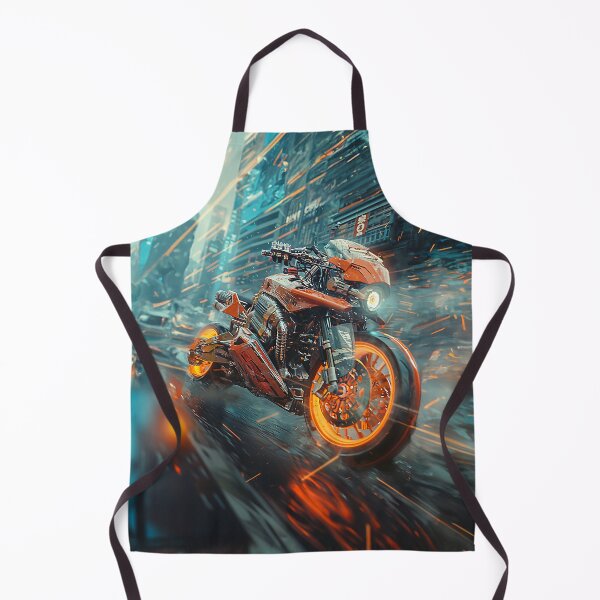 Item preview, Fantastic Cyberpunk Motorbike - 02 designed and sold by Made-by-Gus.
