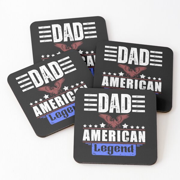 Item preview, Red White Blue Dad American Legend designed and sold by AlienOccupation.