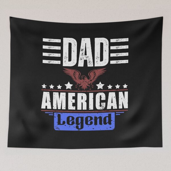Item preview, Red White Blue Dad American Legend designed and sold by AlienOccupation.