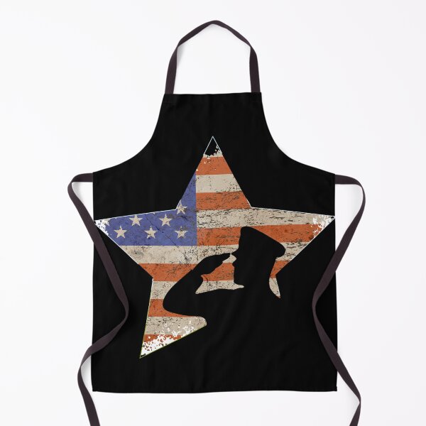 Item preview, Soldier Silhouette Saluting the American Flag designed and sold by LdLdesigns.