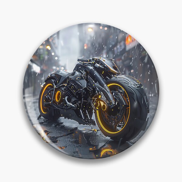 Item preview, Fantastic Cyberpunk Motorbike - 10 designed and sold by Made-by-Gus.