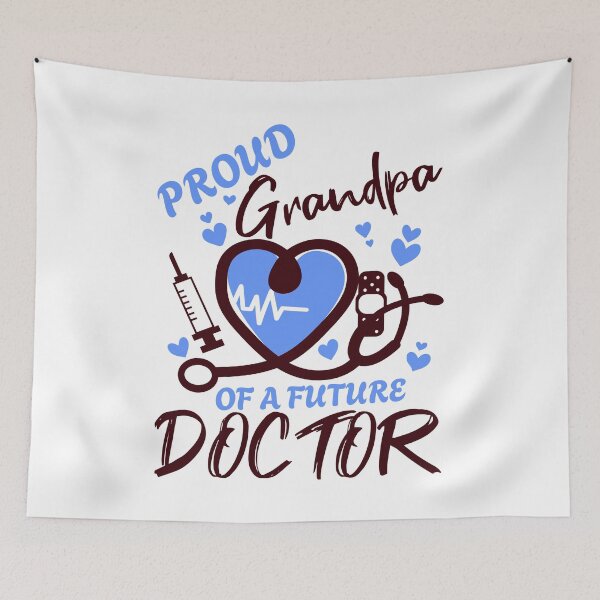 Item preview, Proud Grandpa Of A Future Doctor Medicine In Training designed and sold by Stick-Artistry.