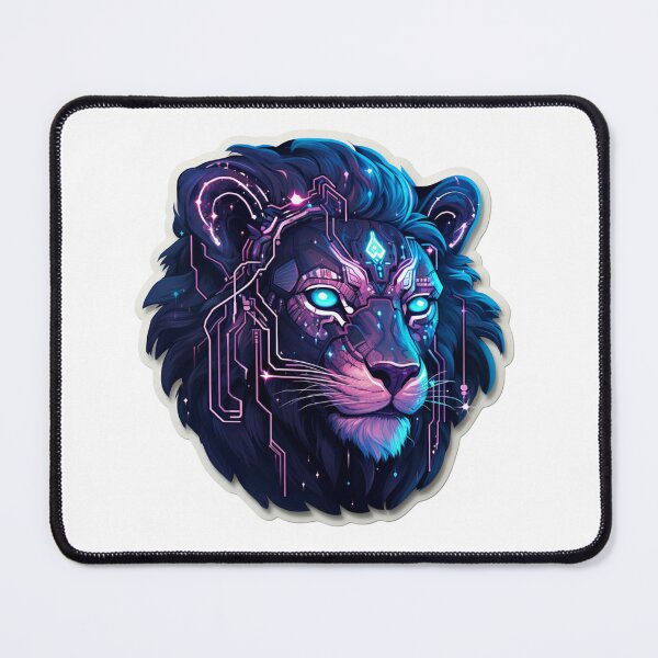 Item preview, Cyber Lion // Lion // cyber animal // Robotic animal // AI designed and sold by SMARTKIT DESIGNAGENCY.