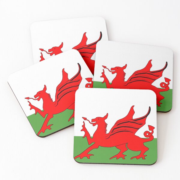 Item preview, Welsh red dragon national flag  designed and sold by Peter Etchells.