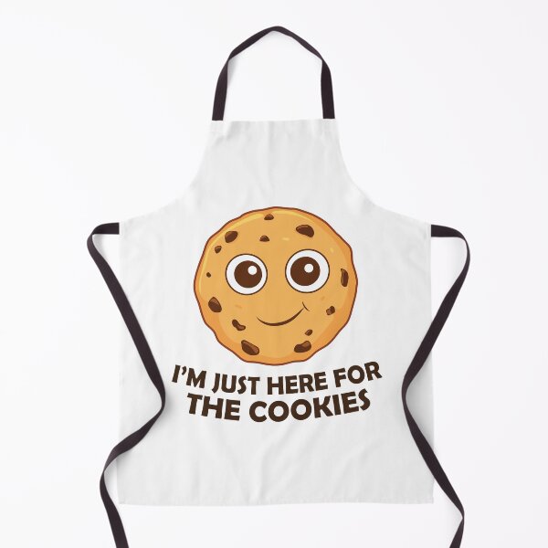 Item preview, I'm Just Here For The Cookies - Chocolate Chip Cookie designed and sold by PolyPixel.