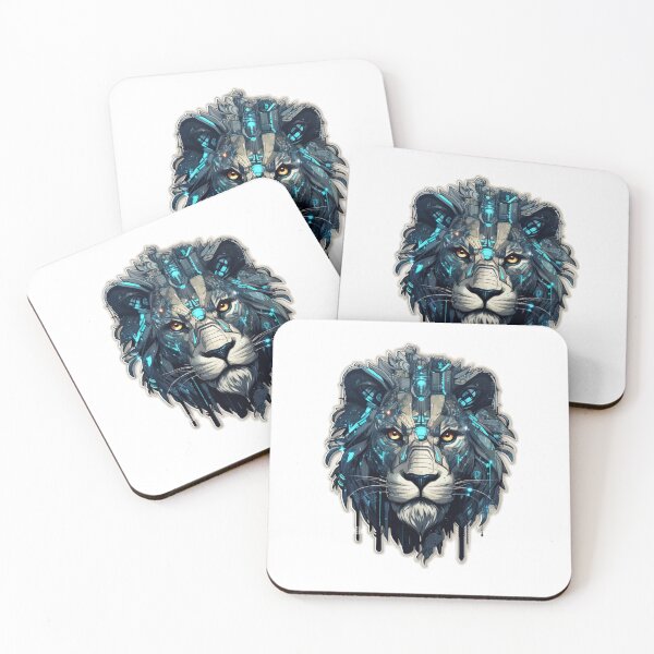 Item preview, Cyber Lion // Lion // cyber animal // Robotic animal // AI designed and sold by SMARTKIT  DESIGNAGENCY.