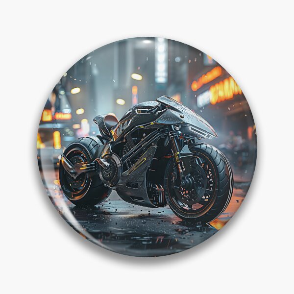 Artikelvorschau, Fantastic-Cyberpunk-Motorbike - 19 entworfen und verkauft von Made-by-Gus.