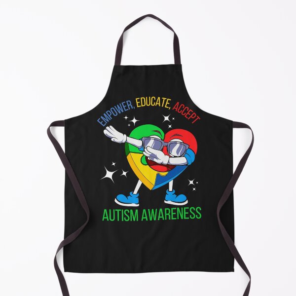 Item preview, Colorful Empower, Educate, Accept Autism Awareness Design designed and sold by AlienOccupation.